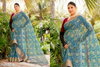 Ganga 112 By 5d Designer Simmer Chiffon Saree Exporters In India